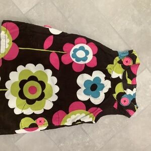 Boden dress 18-24 months/sleeveless/beautiful colors EUC cotton, lined